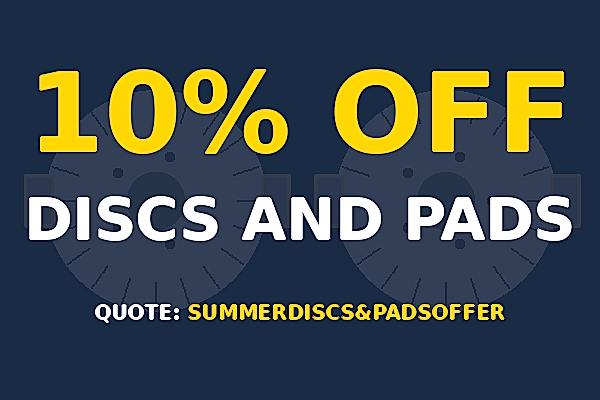 10% Discs and Pads